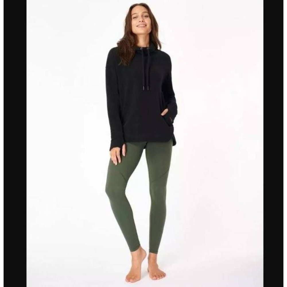 🆕 SWEATY BETTY Escape Luxe Hoodie Sweatshirt XX-Small Black - Picture 5 of 12